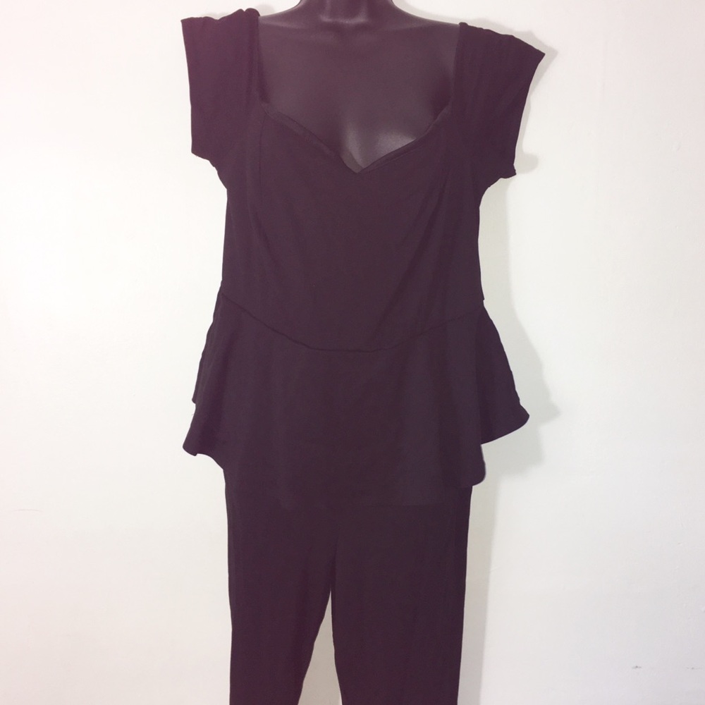 Charlotte Russe Peplum Jumpsiut